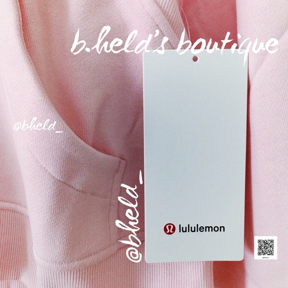 lululemon Scuba Oversized Half-Zip Hoodie Strawberry Milkshake Size M/L New NWT - Picture 4 of 15